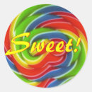Search for rainbow candy stickers Sweets