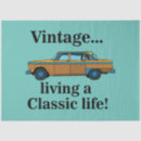 Search for vintage car tissue paper Birthday