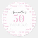 Search for fab stickers 50th birthday party