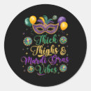 Search for mardi gras queen stickers King cake
