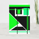 Search for lime green and black cards White