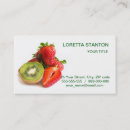 Search for kiwis business cards Food