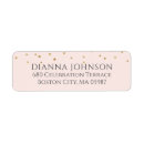 Search for gold star return address labels Simple