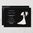 Search for silhouette wedding invitations Classy