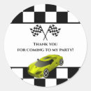 Search for auto racing flag stickers Black and white