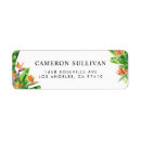 Search for birds of paradise return address labels Tropical