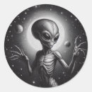 Search for science fiction stickers Illustration