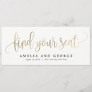 Search for table seating cards invites Find your seat