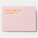 Search for orange envelopes Pink and orange
