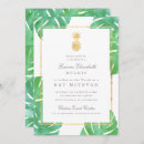 Search for beach bar bat mitzvah invitations Tropical
