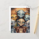 Search for cute alien postcards Scifi
