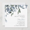 Search for dusty blue bridal shower invitations Simple