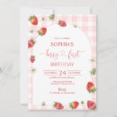 Search for red plaid invitations Berry first