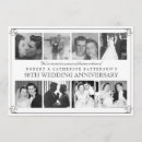 Search for 10 year wedding anniversary invitations Black and white