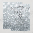 Search for bokeh birthday invitations Modern