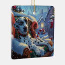Search for dalmatian christmas tree decorations Dog