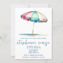 Search for blue red bridal shower invitations Summer