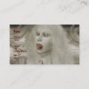 Search for horror business cards Vampire