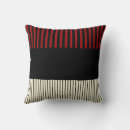 Search for red and cream stripes cushions Striped