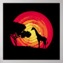 Search for african sunset posters Savanna