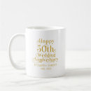 Search for gold anniversary mugs 50th