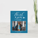 Search for teal turquoise thank you cards Elegant