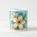 Search for frangipani flowers mugs Tropical