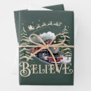 Search for polar express wrapping paper Snow