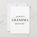 Search for promoted cards Promoted to grandma