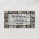 Search for stone mason business cards Wall