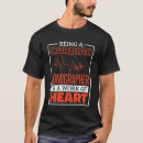 Search for cardiology tshirts Being