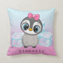 Search for cute penguin cushions Pink