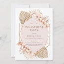 Search for leaf engagement party invitations Palm leaves