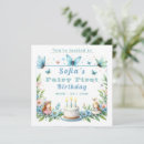 Search for pastel butterfly invitations Fairy
