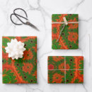 Search for kaleidoscopes wrapping paper Orange