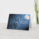 Search for wildlife birthday cards Wolves