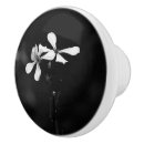 Search for black white flower and knobs and pulls Nature