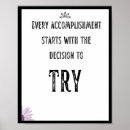 Search for accomplish posters Determination