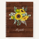 Search for sunflower notebooks Botanical