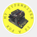 Search for typewriters stickers Typing
