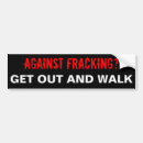 Search for fracking bumper stickers Gas