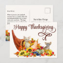 Search for cornucopia postcards Fall