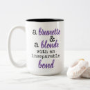 Search for brunette mugs Blonde