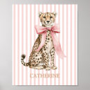 Search for pink cheetah posters Girly