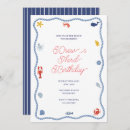 Search for coastal birthday invitations Sea