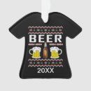 Search for ugly christmas tree decorations Beer