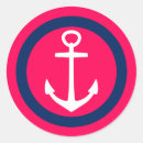 Search for pink anchor stickers Navy blue