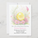 Search for pink lemonade baby shower invitations Citrus