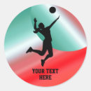 Search for for volleyball players stickers Team