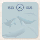 Search for whales coasters Marine